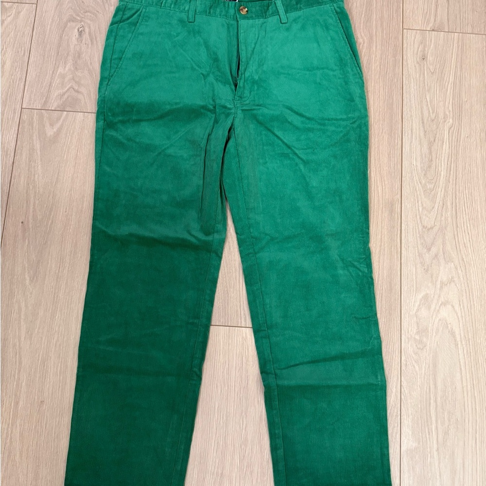 Club Room Vibrant Green Corduroy Pants